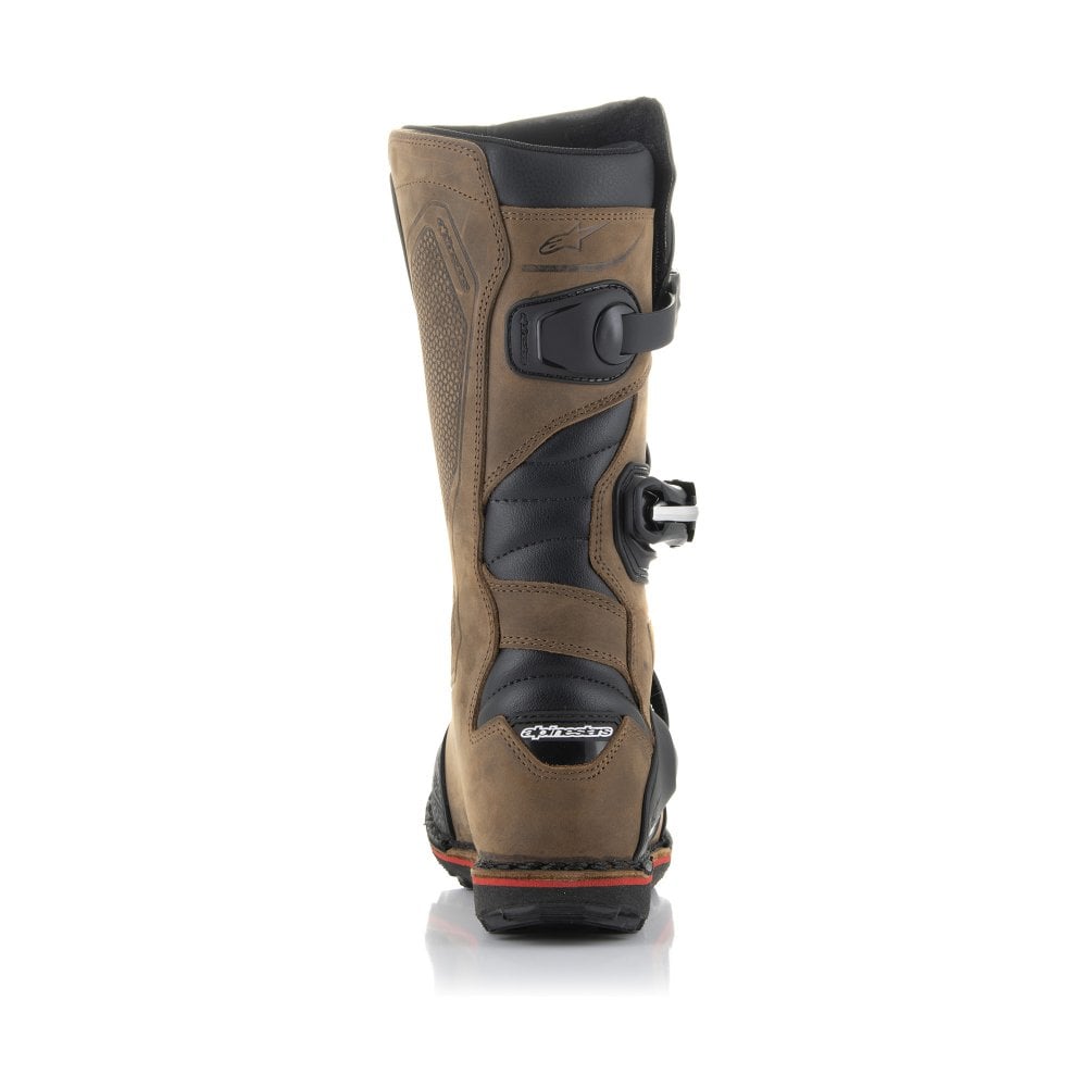Alpinestars Tech-T Trials Boots Brown Oiled
