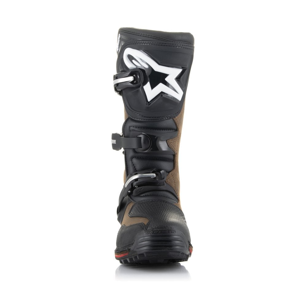 Alpinestars Tech-T Trials Boots Brown Oiled