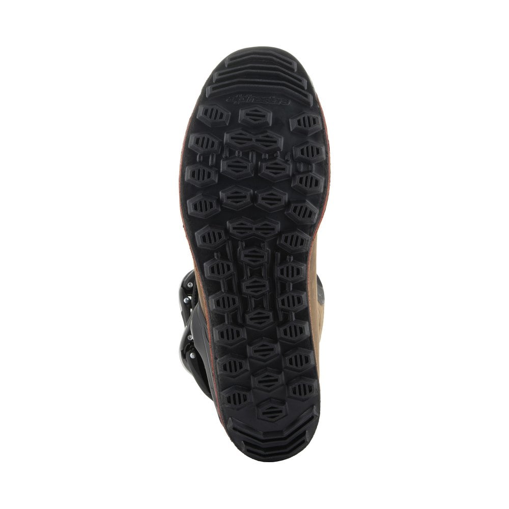 Alpinestars Tech-T Trials Boots Brown Oiled