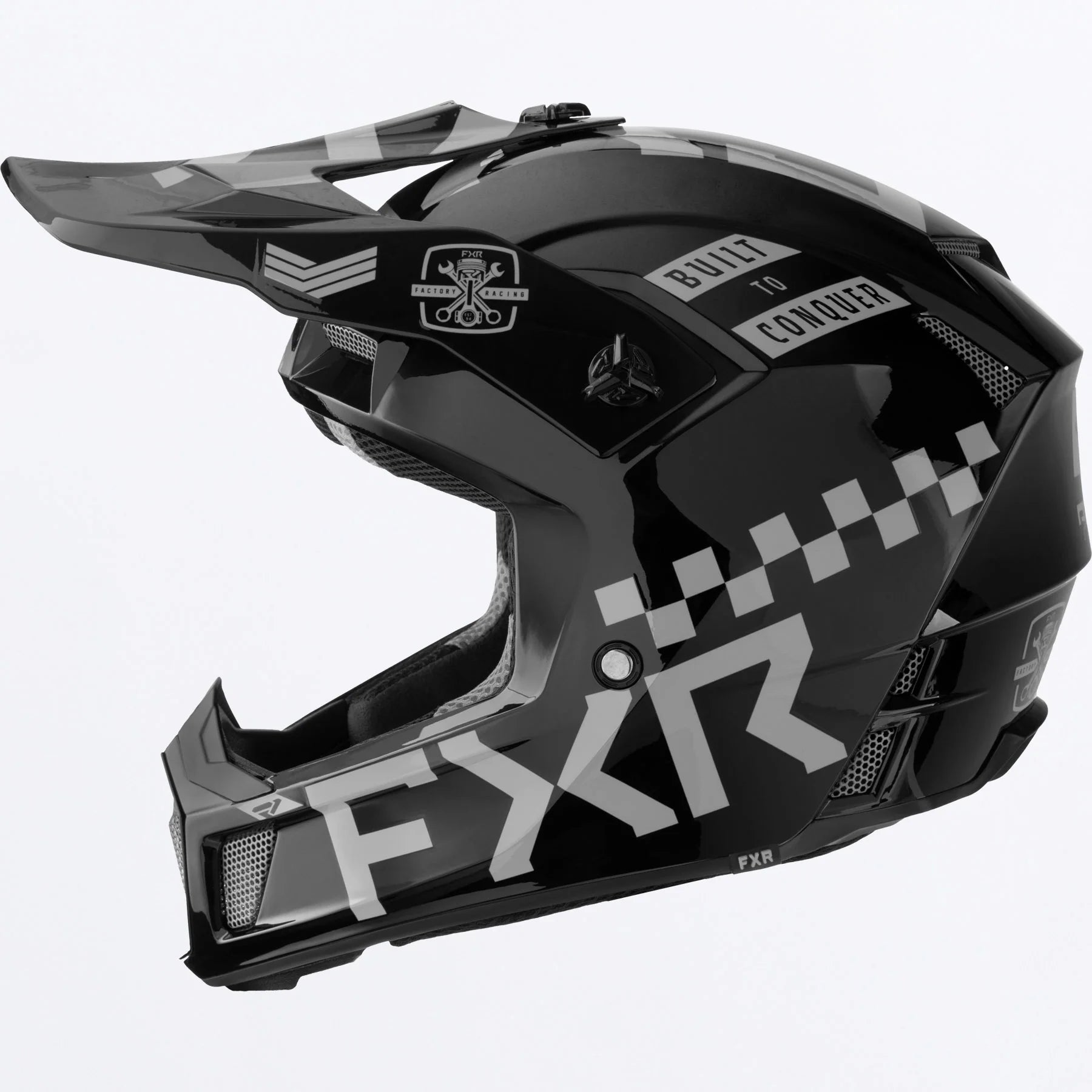 FXR Clutch Gladiator Helmet Chrome