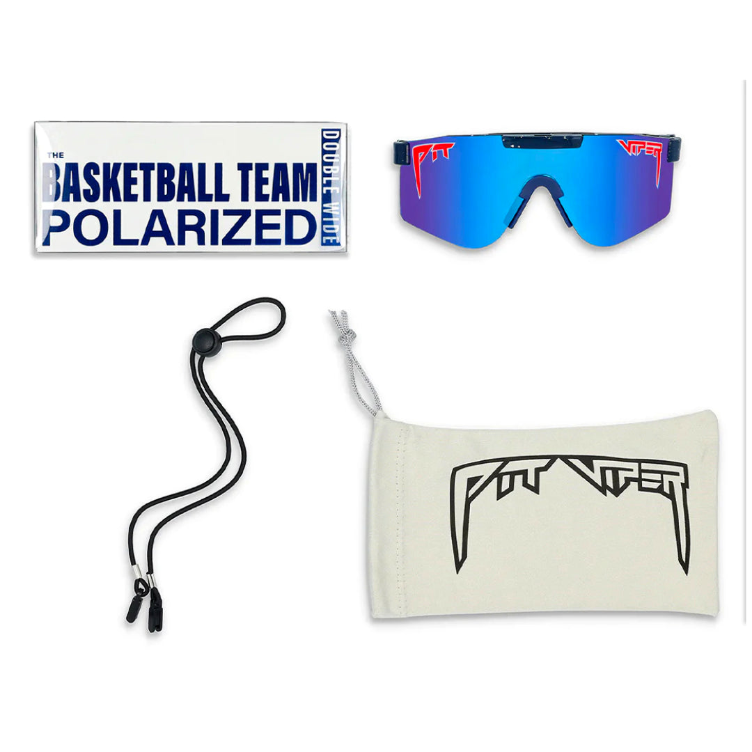 Pit Viper The Basketball Team Polarized Double Wide Sunglasses