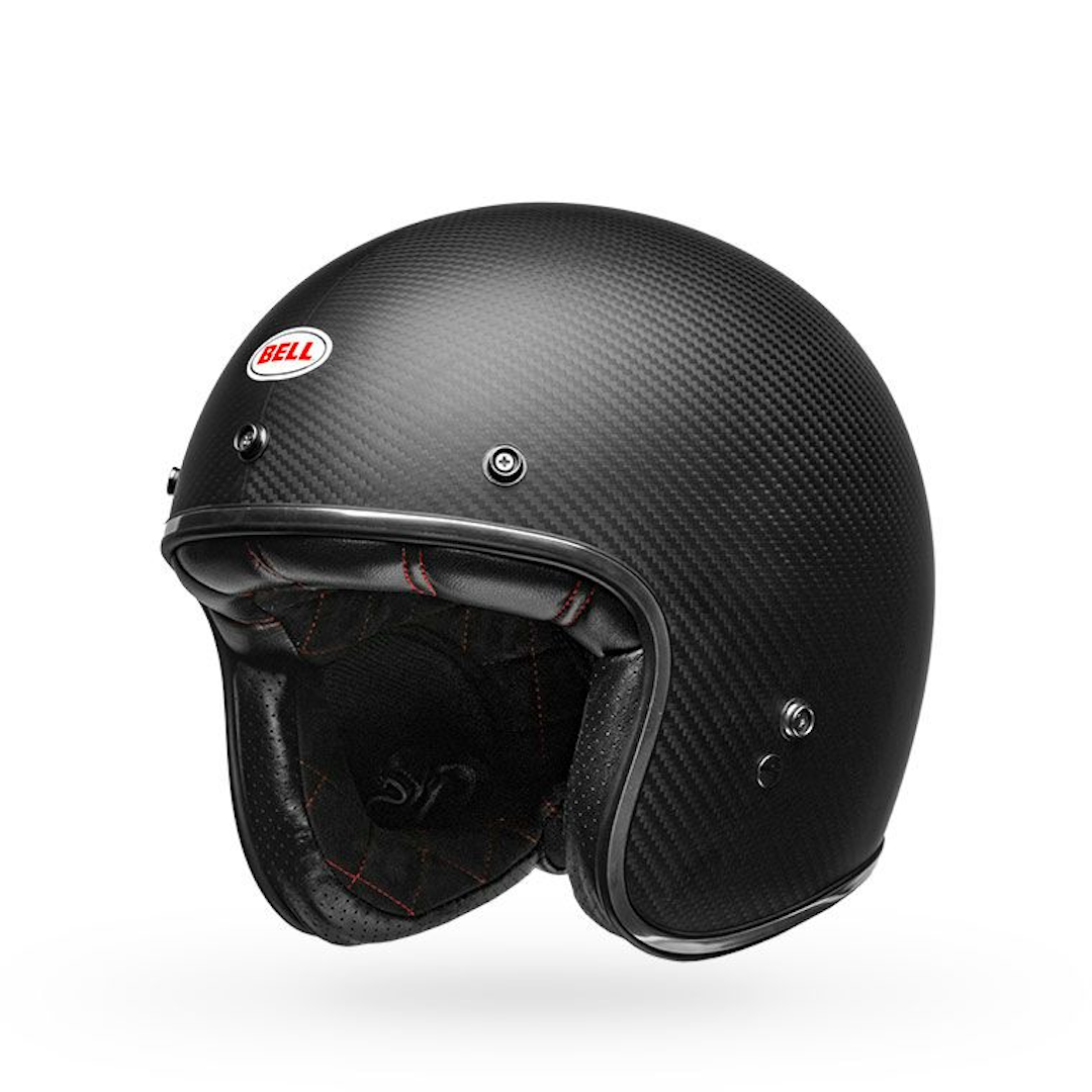 Bell Custom 500 Carbon Solid ECE Helmet Matte Black