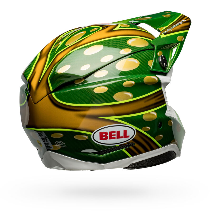 Bell Moto-10 Spherical Mips Motocross Helmet McGrath Replica Gold/Green