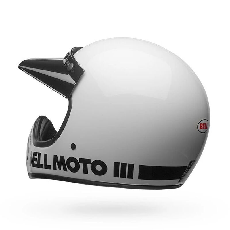 Bell Moto-3 Classic ECE Helmet White