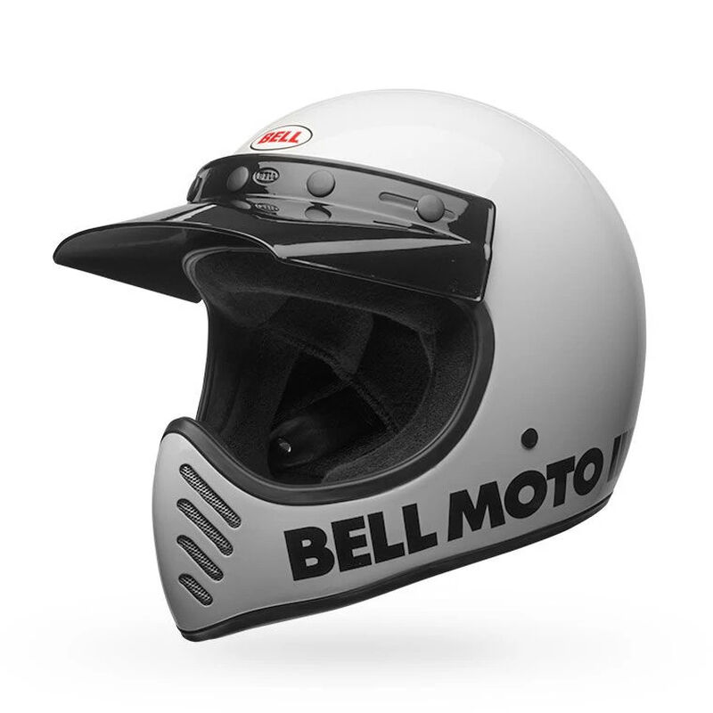 Bell Moto-3 Classic ECE Helmet White