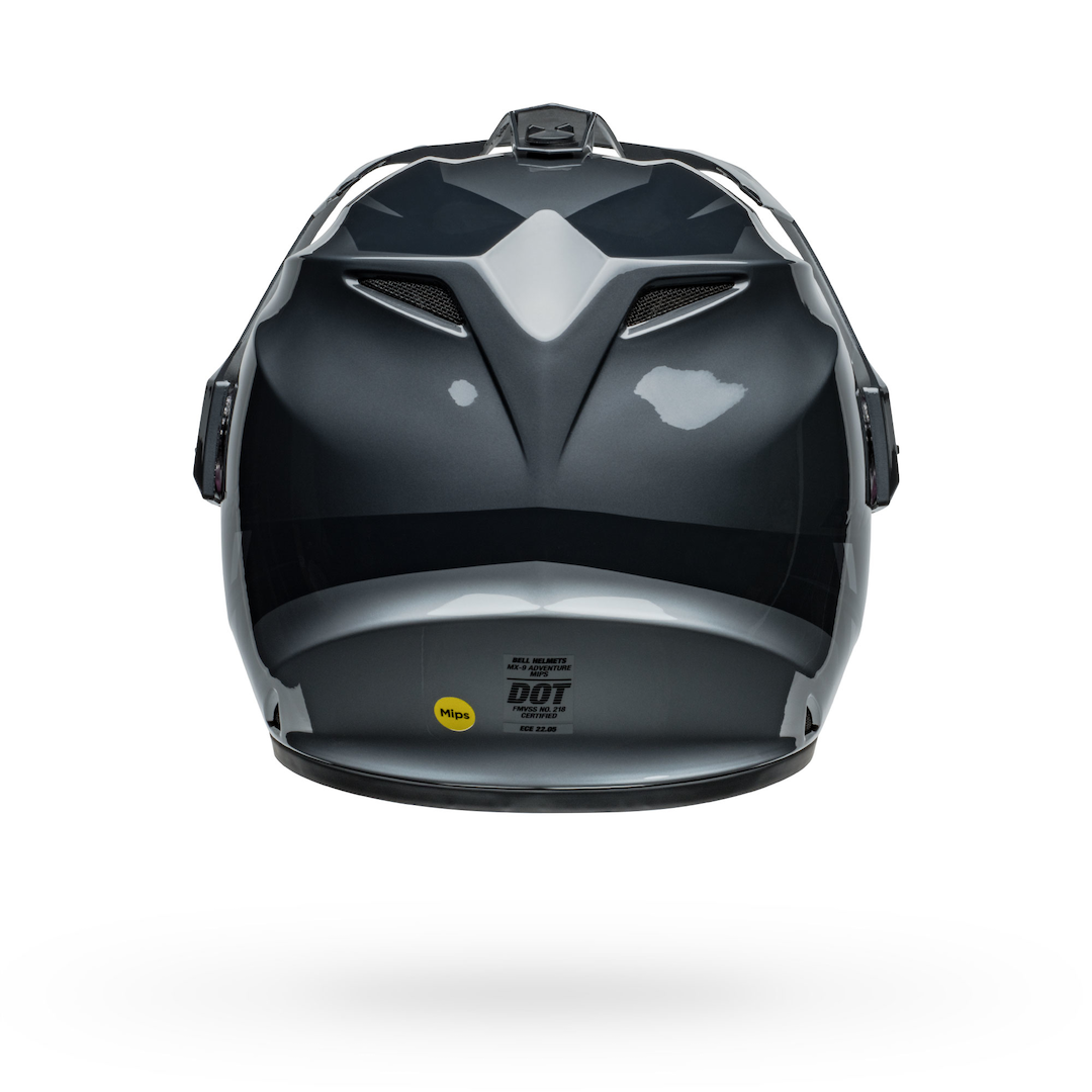 Bell MX-9 Adventure MIPS Alpine ECE 22.06 Helmet Charcoal/Silver - Clear Visor