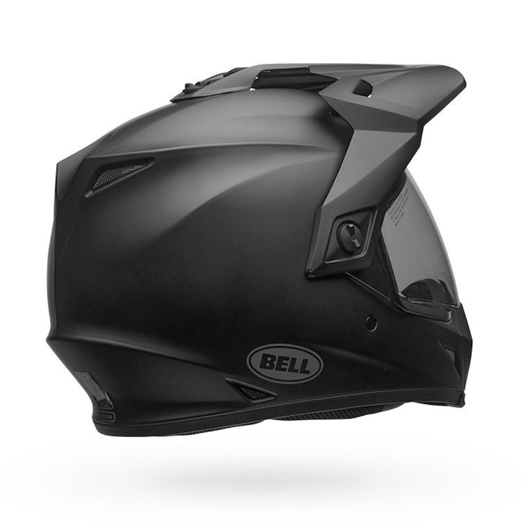 Bell MX-9 Adventure MIPS Solid ECE Helmet Matte Black - Clear Visor