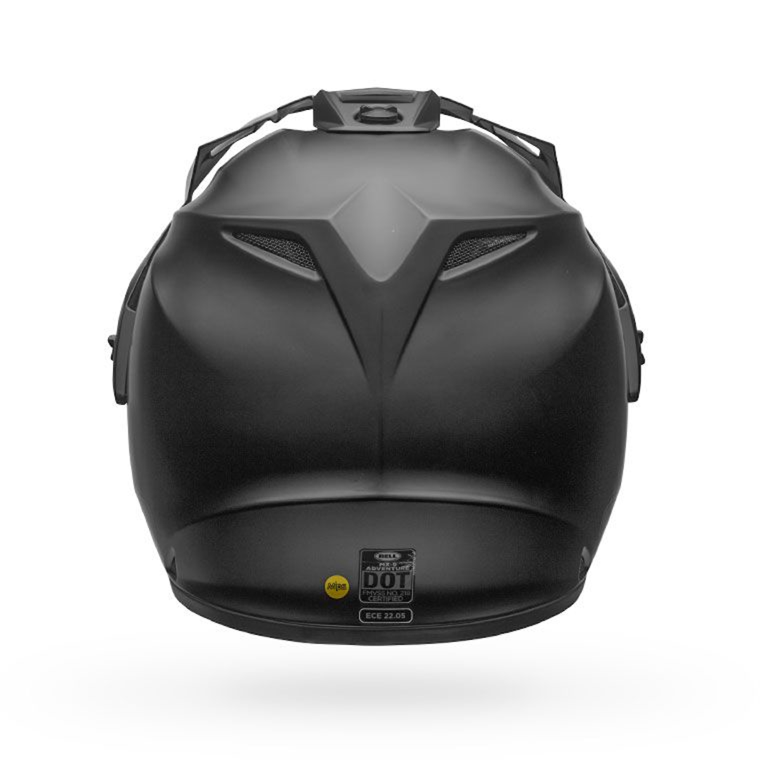 Bell MX-9 Adventure MIPS Solid ECE Helmet Matte Black - Clear Visor