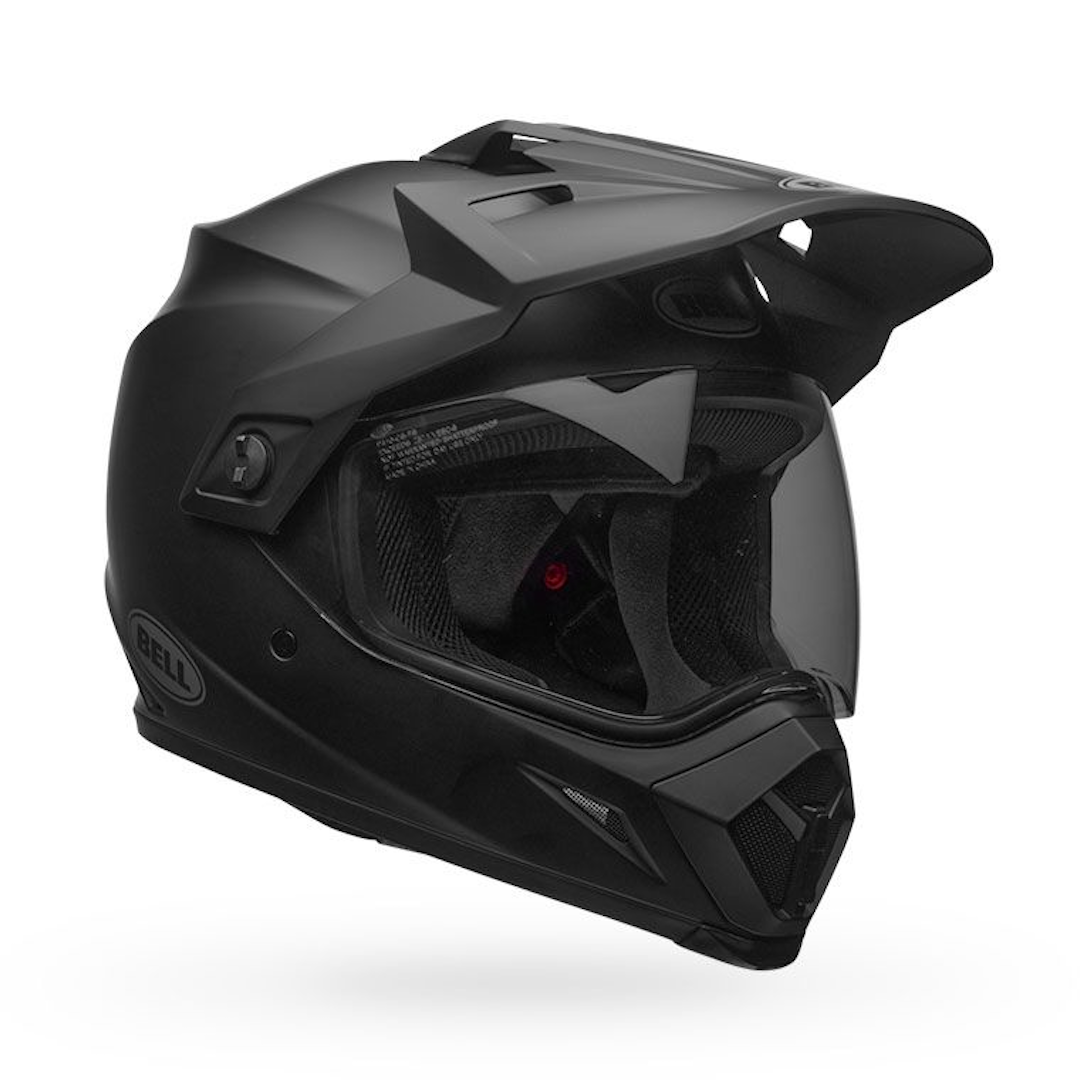 Bell MX-9 Adventure MIPS Solid ECE Helmet Matte Black - Clear Visor