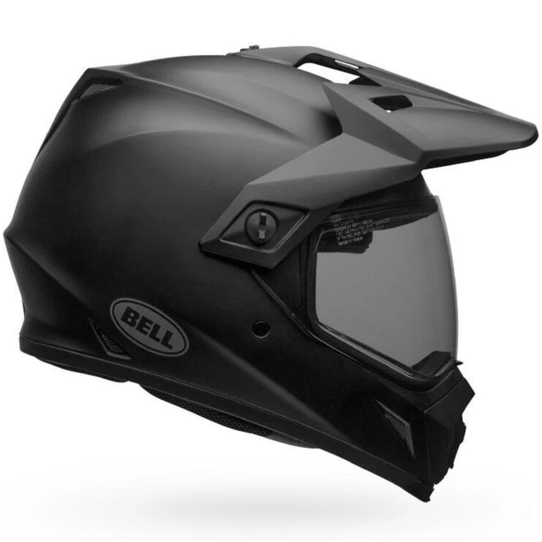 Bell MX-9 Adventure MIPS Solid ECE Helmet Matte Black - Clear Visor