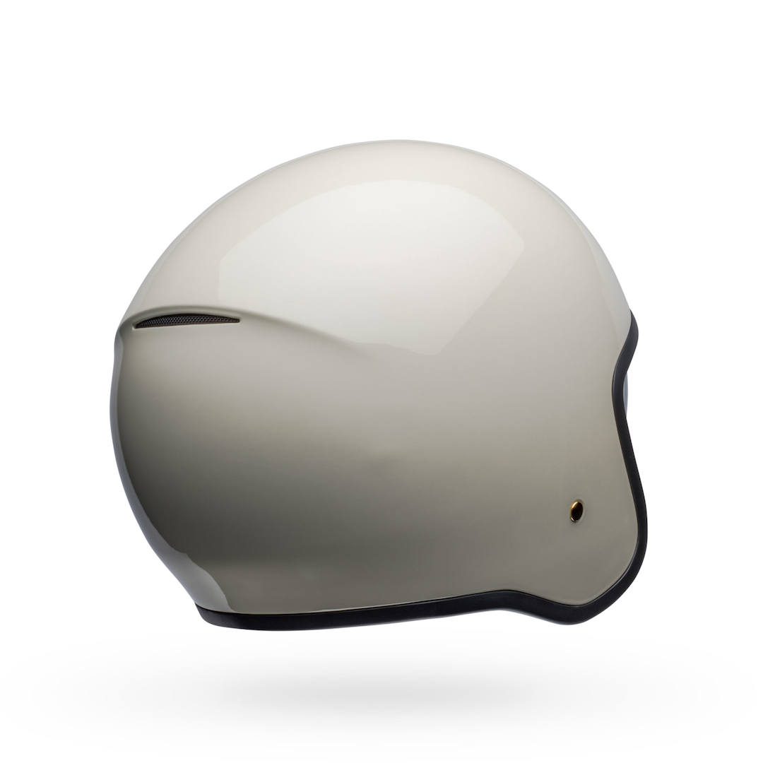Bell TX-501 Solid ECE Helmet Vintage White