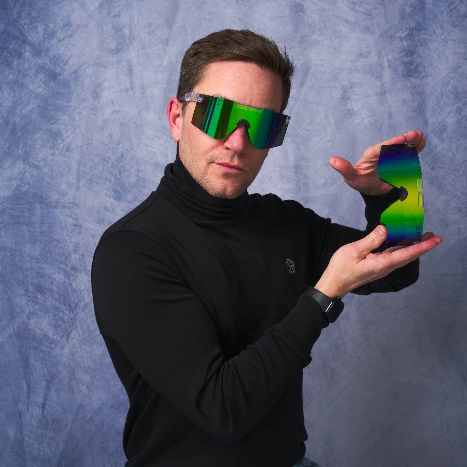 Pit Viper The Clear Original 2.0 Sunglasses - HDPV Polarized Blue/Green Lens