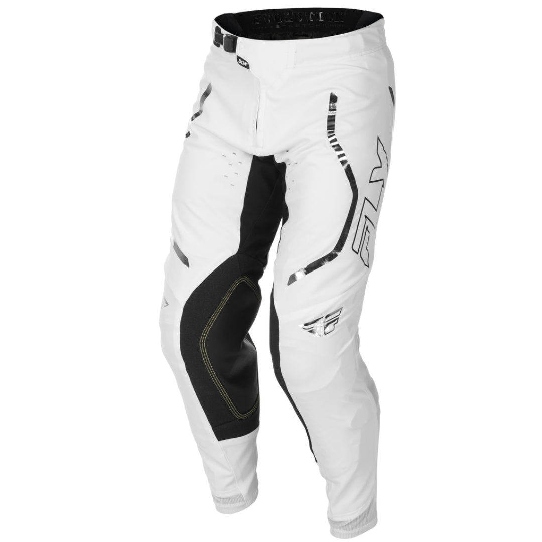 Fly Evo 2026 DST LE Flash MX Pant White/Silver