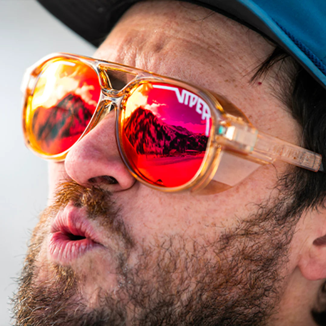 Pit Viper The Corduroy Exciters Sunglasses - Polarized Z87+ Red Lens