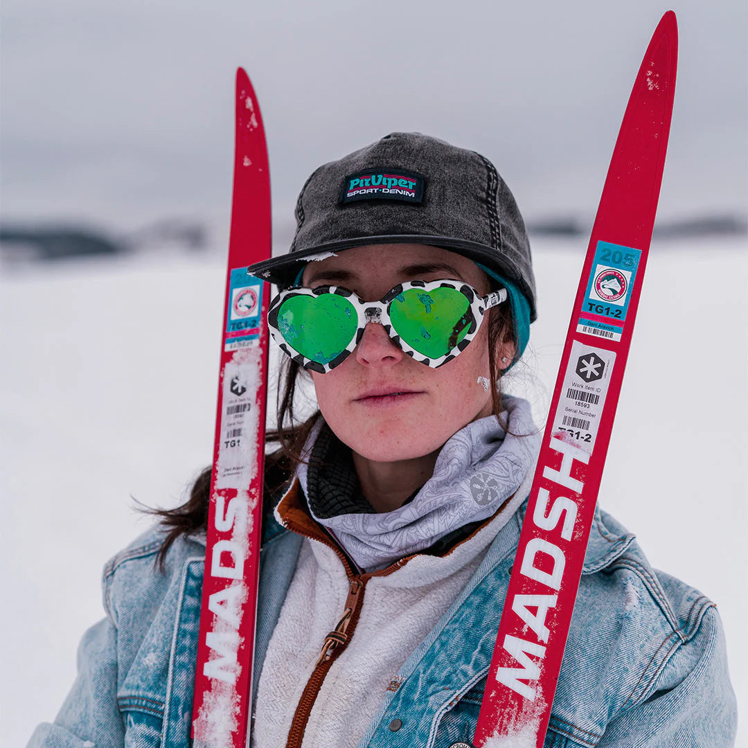 Pit Viper The Cowabunga Admirer Sunglasses - Blue-Green Lens