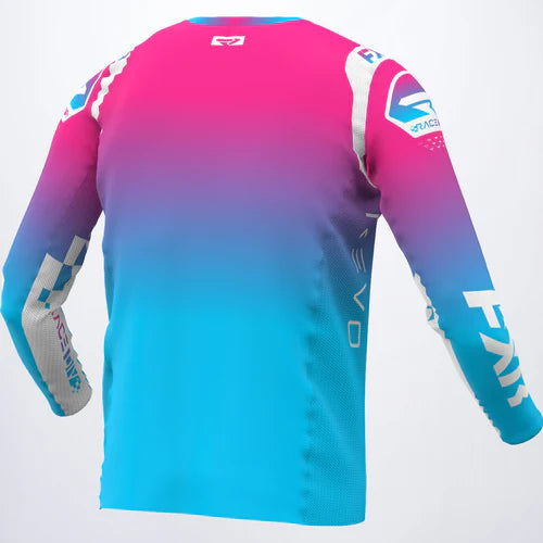 FXR YOUTH Revo Comp MX Jersey Cotton Candy