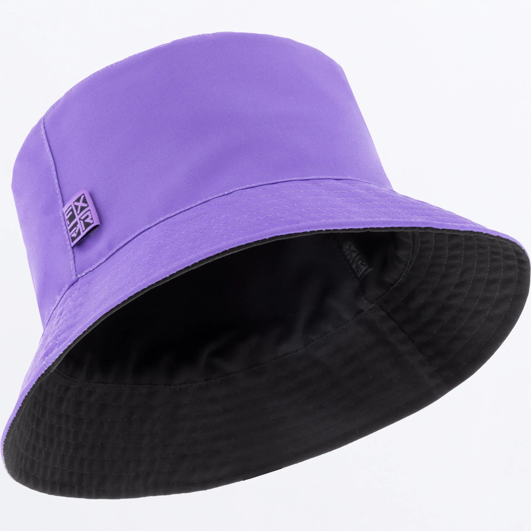 FXR Side Star Bucket Hat Amethyst/Black