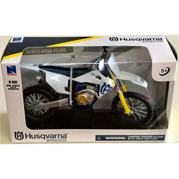 New Ray Toys 1:12 Husqvarna FC 450 Toy Model Motocross
