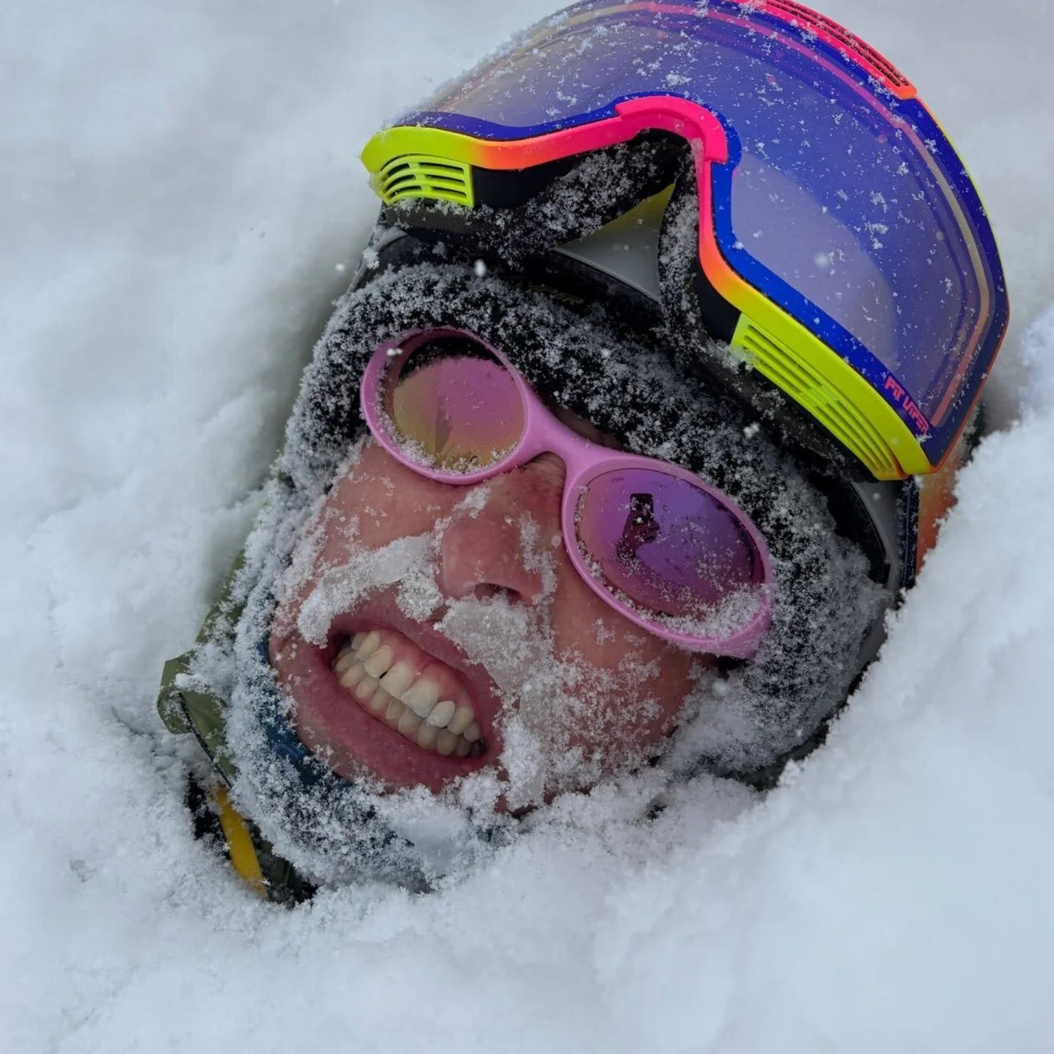 Pit Viper The Juicy Slammer Sunglasses - HDPV Polarized Pink Lens