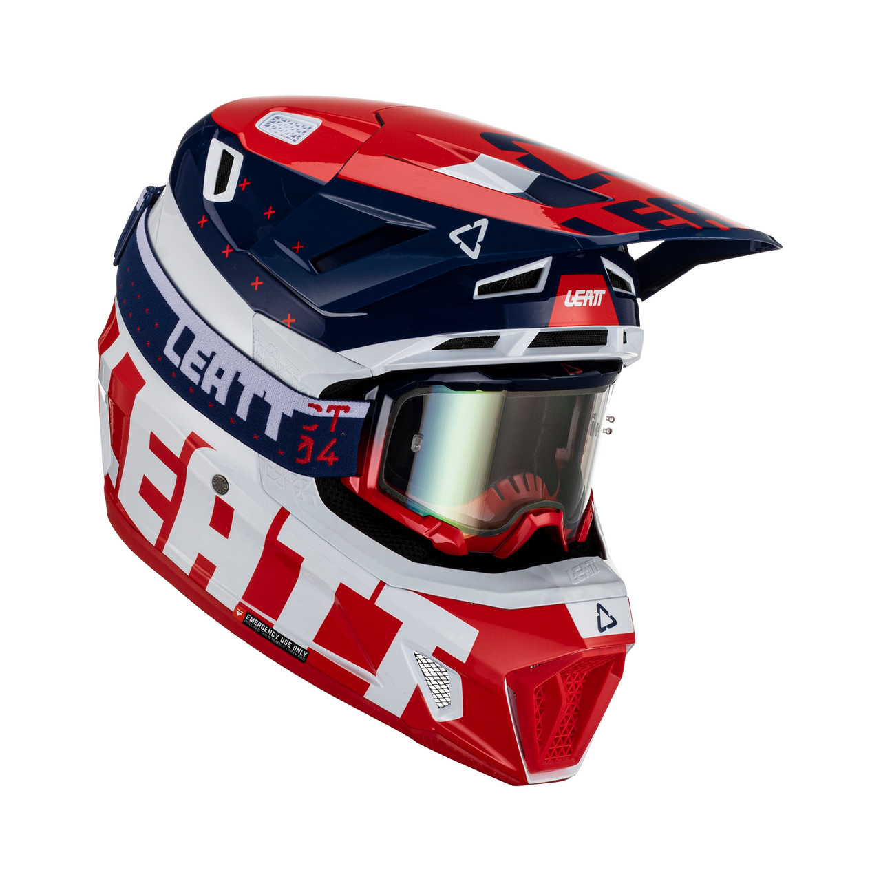 Leatt Moto 7.5 V23 Helmet Royal