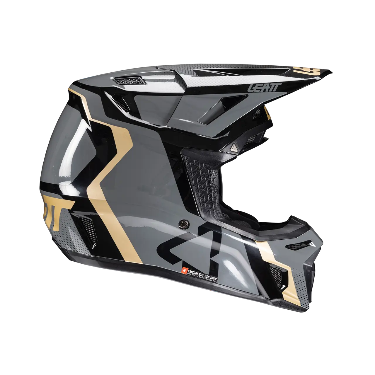 Leatt Moto 8.5 V25 MX 2025 Helmet Black