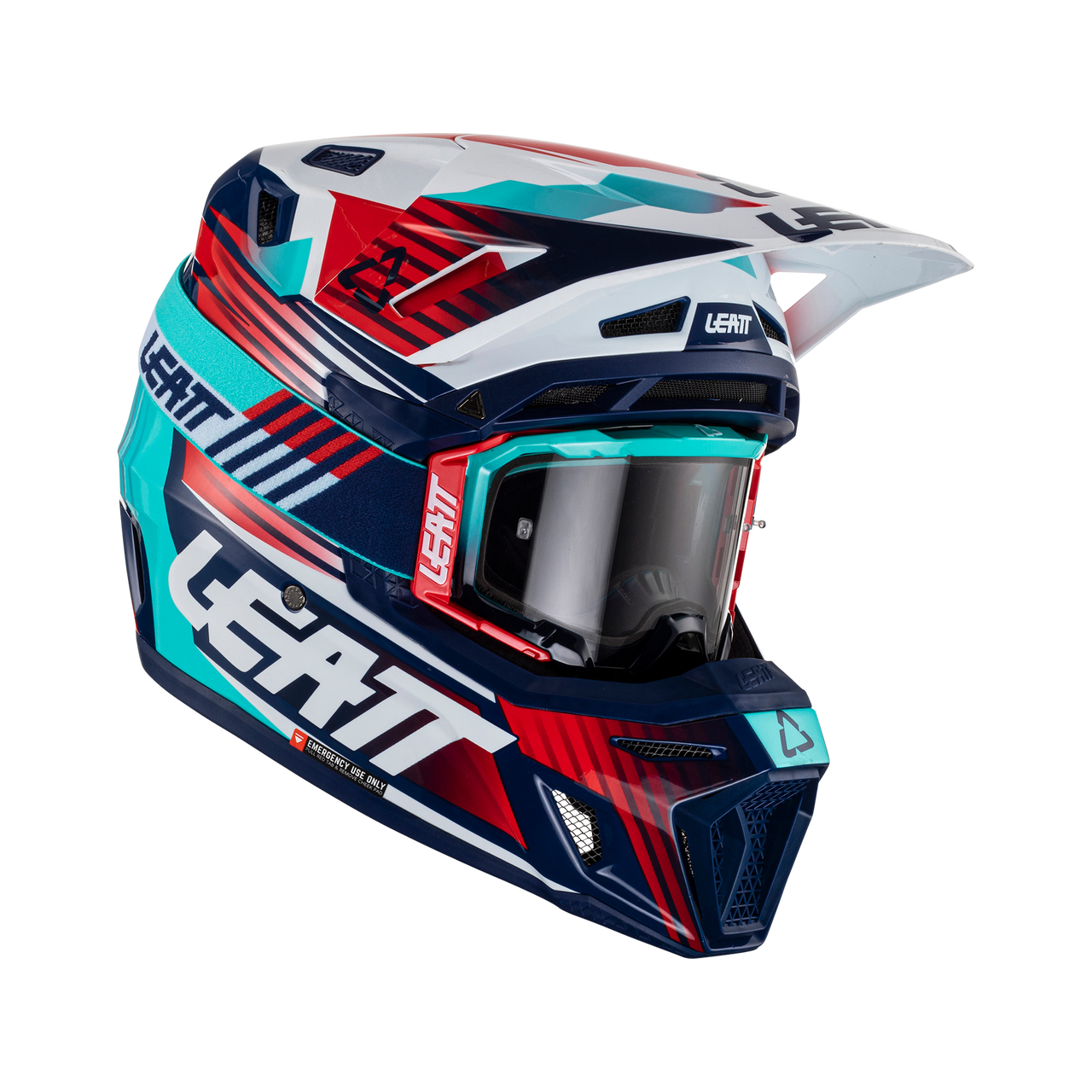 Leatt Moto 8.5 V23 Helmet Royal