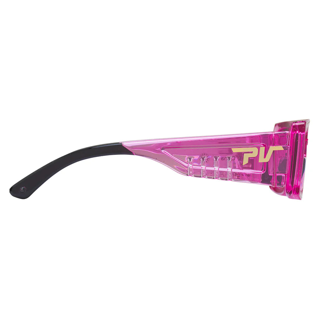 Pit Viper The Himalayan Low Bones Sunglasses - Pink Fade Lens