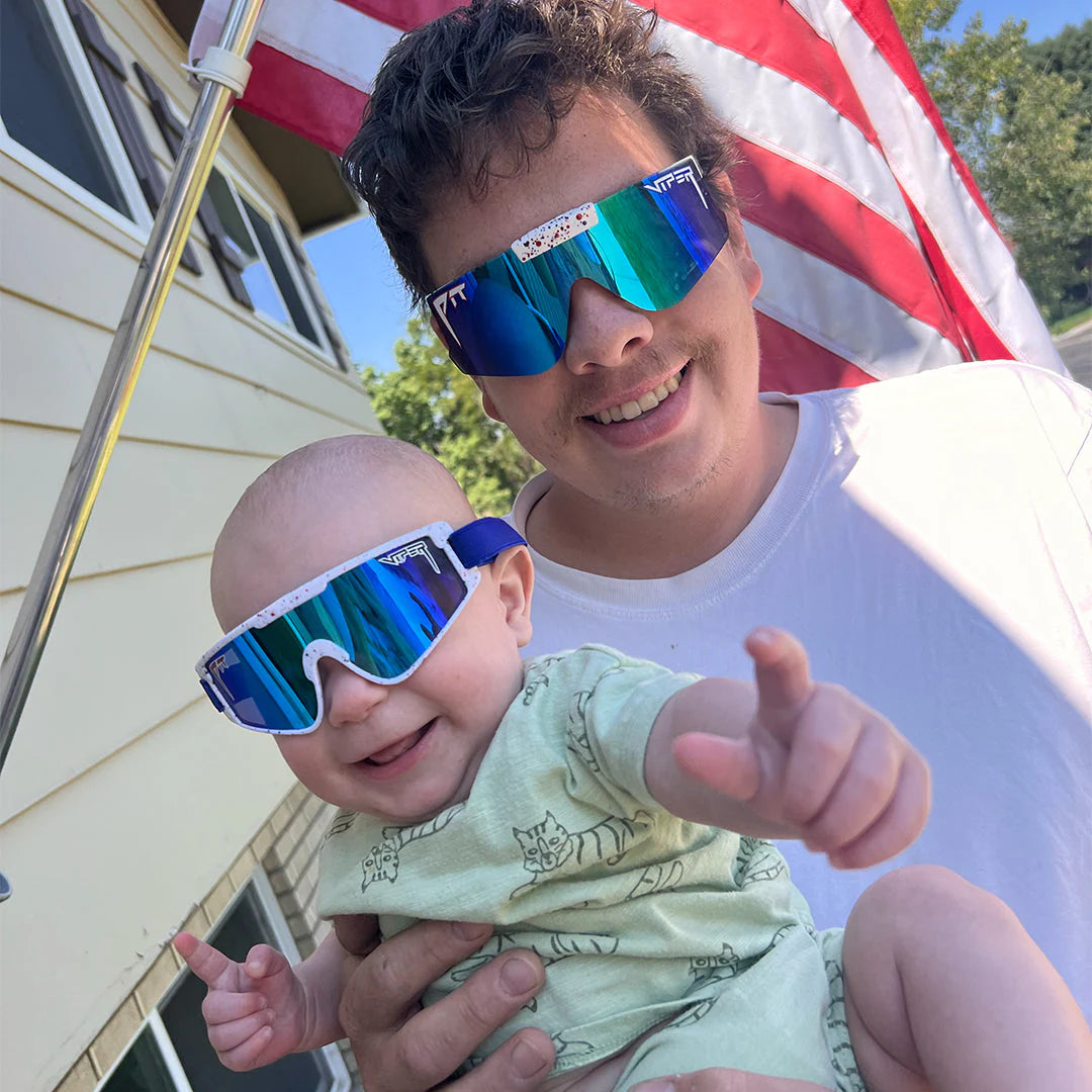 Pit Viper The Merika Baby Vipes Sunglasses - Blue Lens