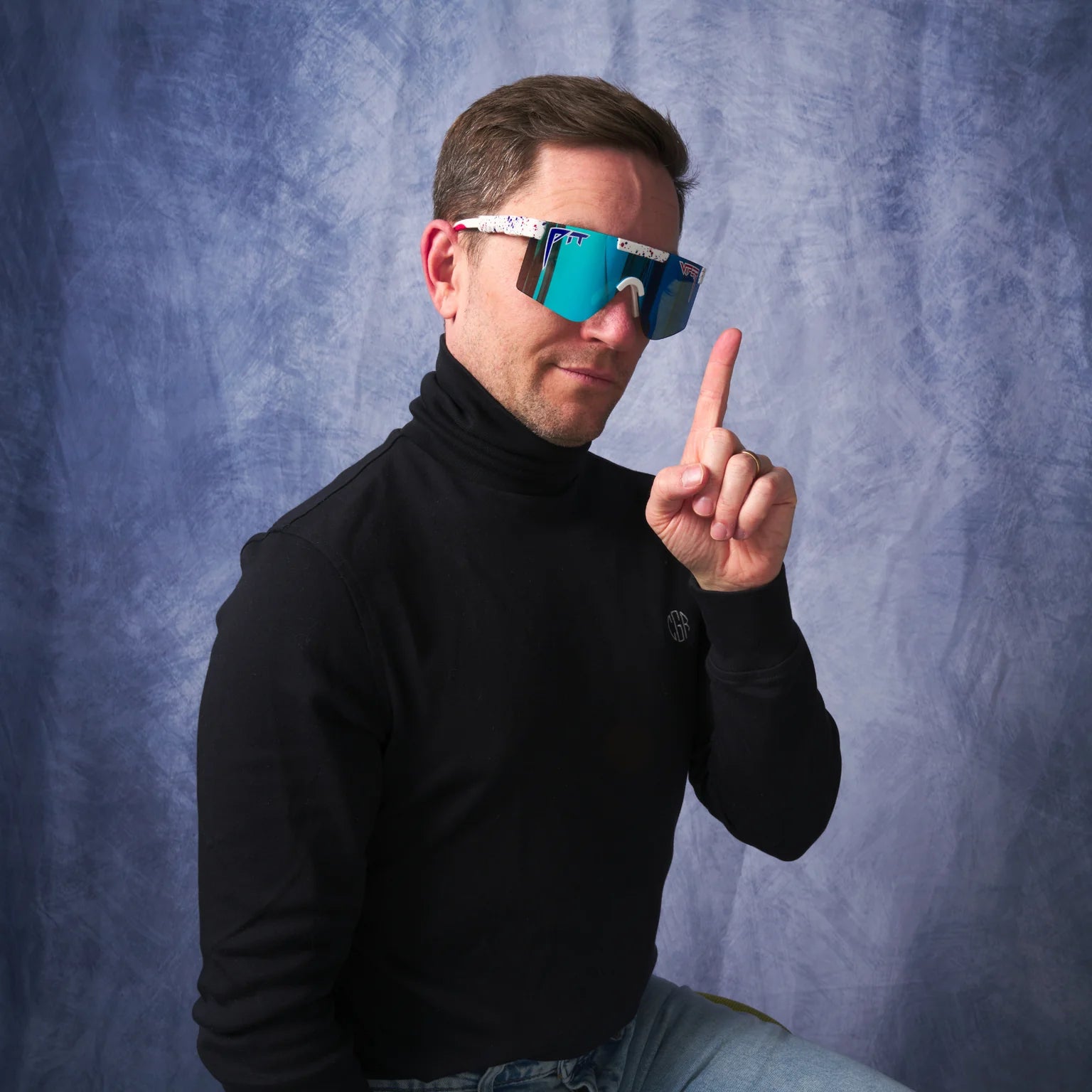 Pit Viper The Merika Original 2.0 Sunglasses - HDPV Polarized Blue Lens