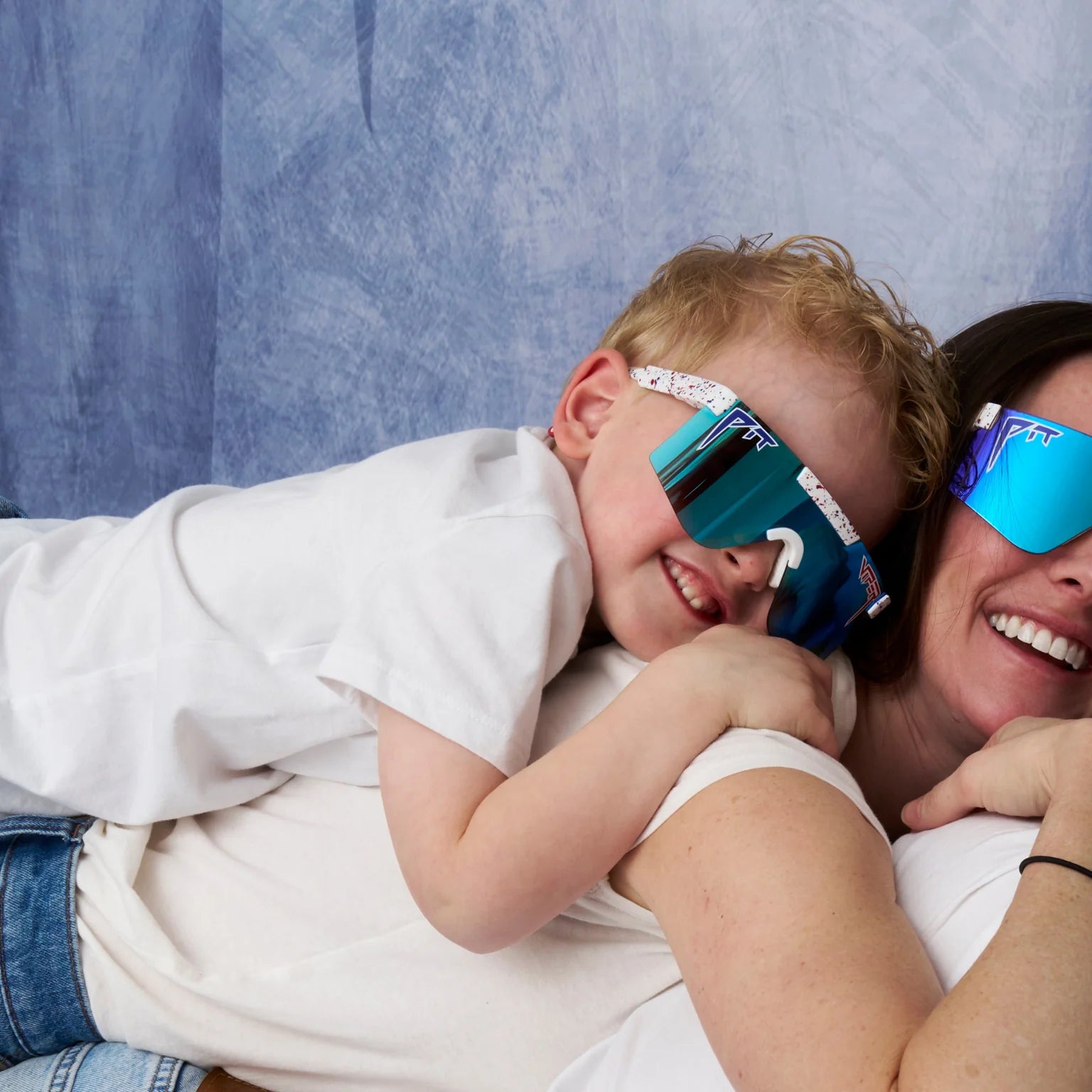 Pit Viper The Merika XS Junior Sunglasses - Blue Lens