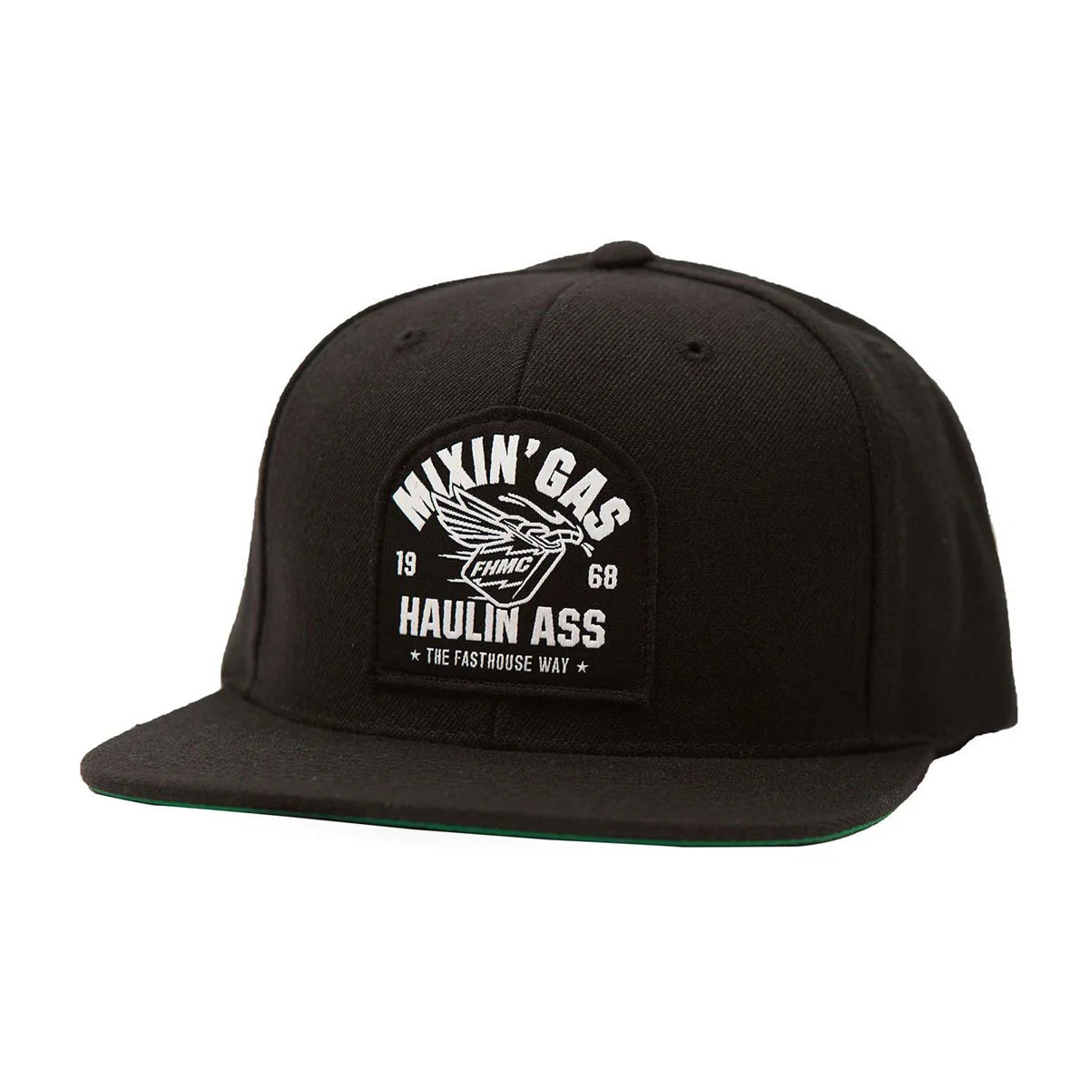 Fasthouse Mixin Gas Hat Black