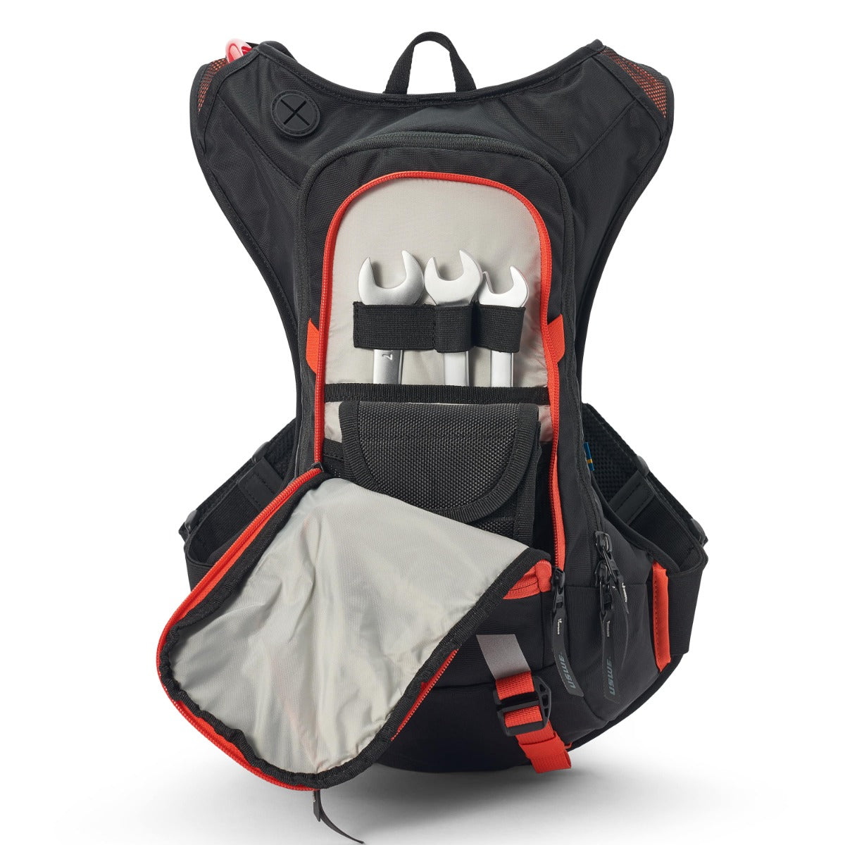 USWE Moto Hydro 12L Race Fit Hydration Pack - Factory Orange