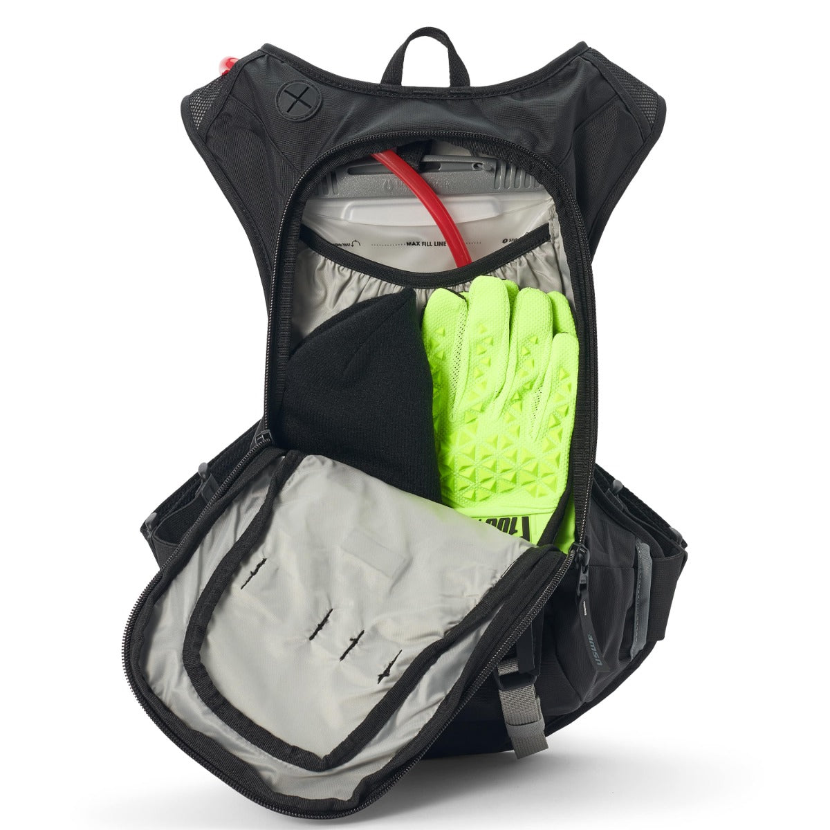 USWE Moto Hydro 8L Race Fit Hydration Pack - Black