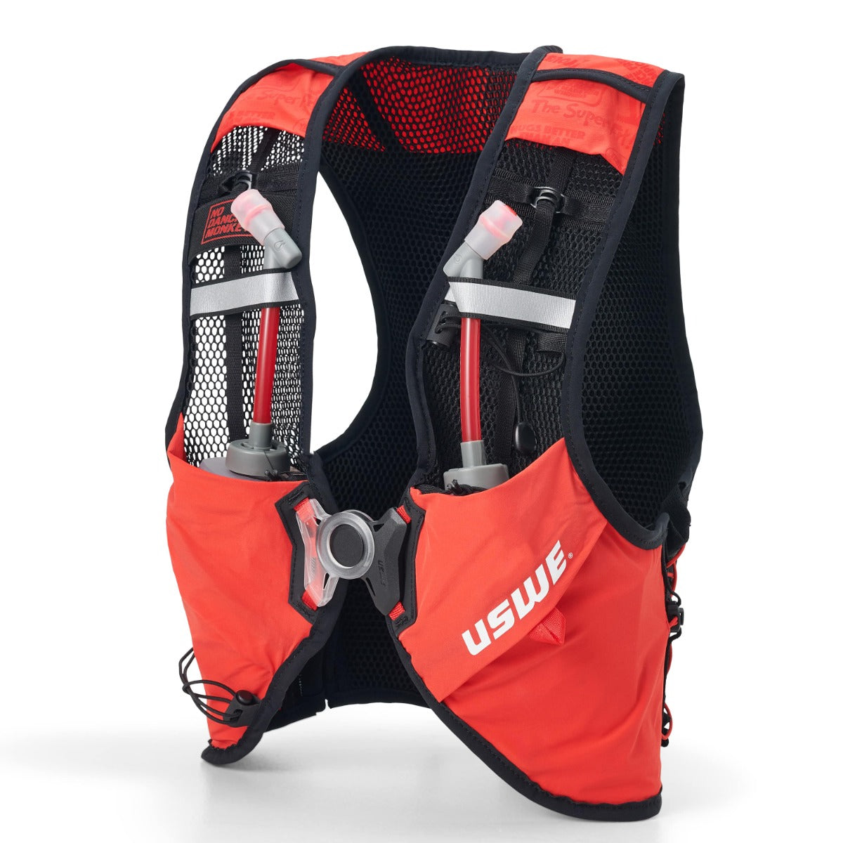 USWE Pace 8L Trail Running Vest - Red/Black