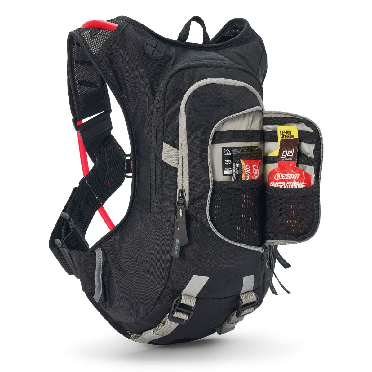 USWE Moto Hydro 12L Race Fit Hydration Pack - Black
