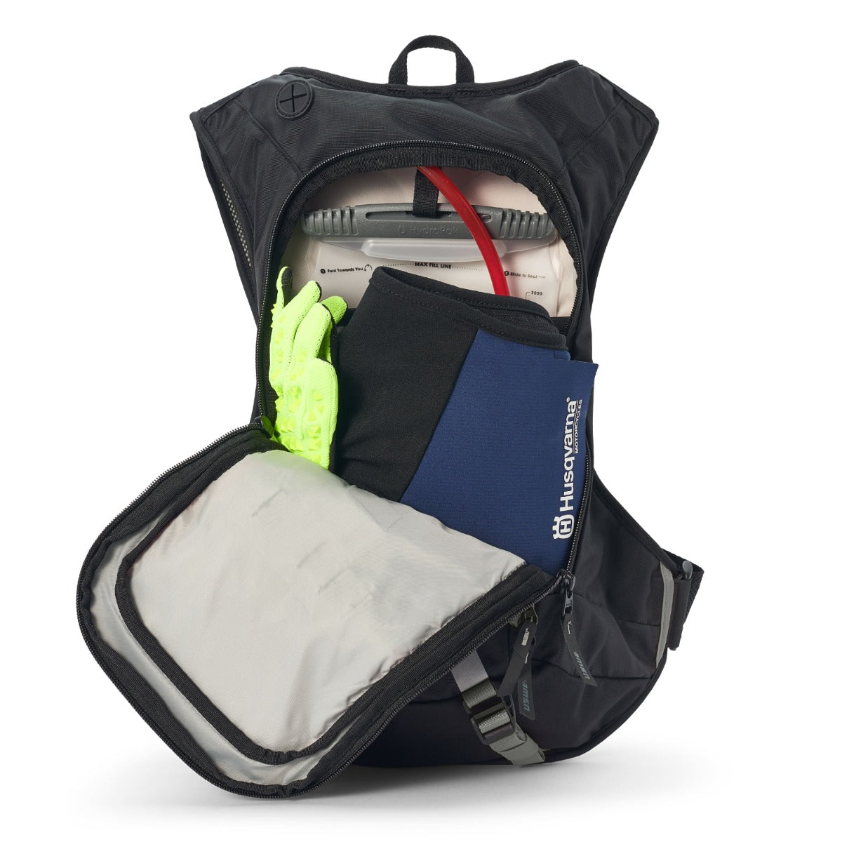 USWE Moto Hydro 12L Race Fit Hydration Pack - Black