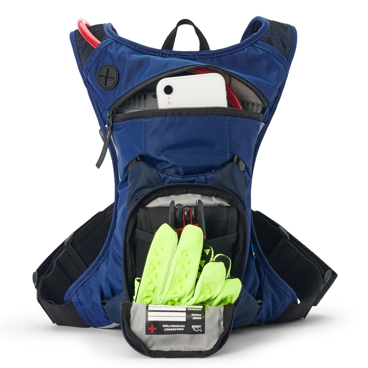 USWE Moto Hydro 3L Race Fit Hydration Pack - Factory Blue