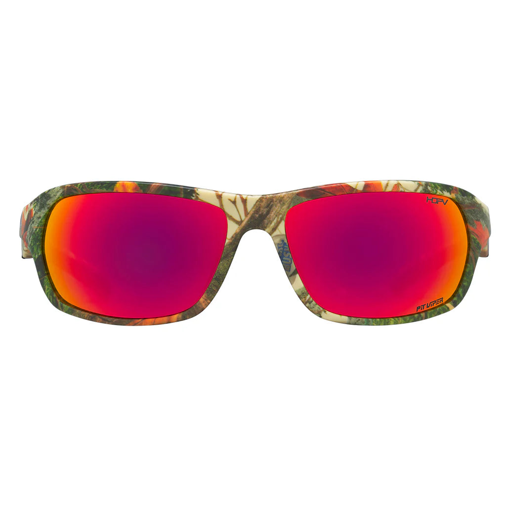 Pit Viper The Actual Bush Somox Sunglasses - HDPV Polarized Red Lens