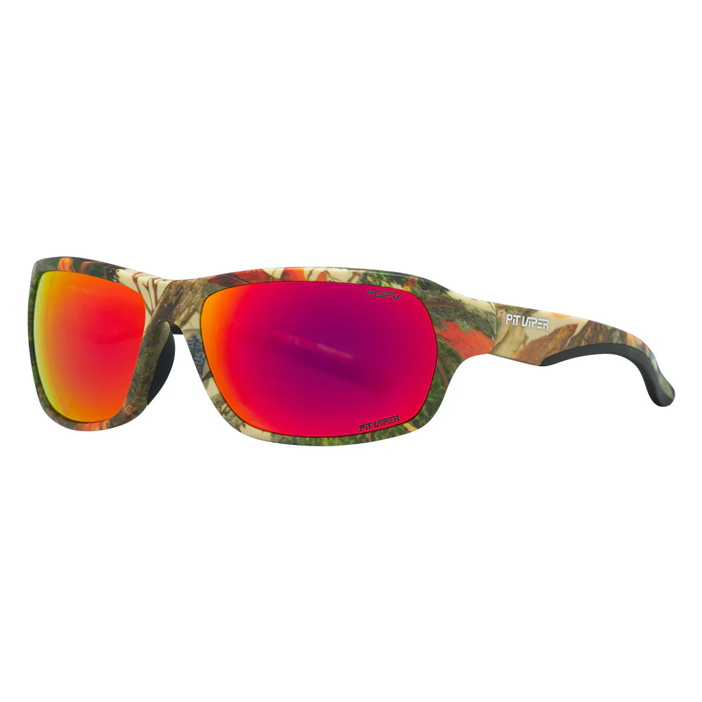 Pit Viper The Actual Bush Somox Sunglasses - HDPV Polarized Red Lens