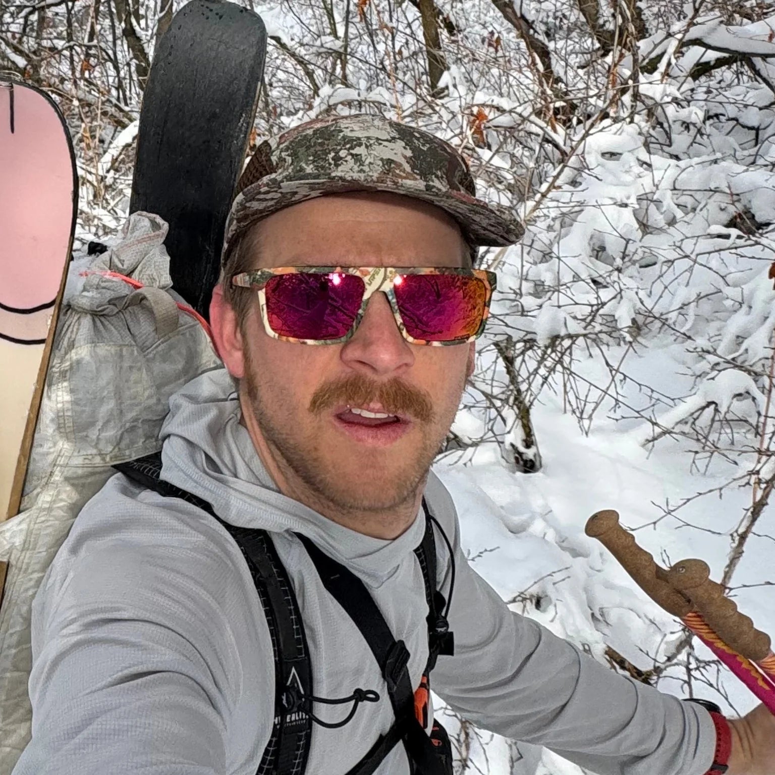 Pit Viper The Actual Bush Turboshaft Sunglasses - HDPV Polarized Red Lens