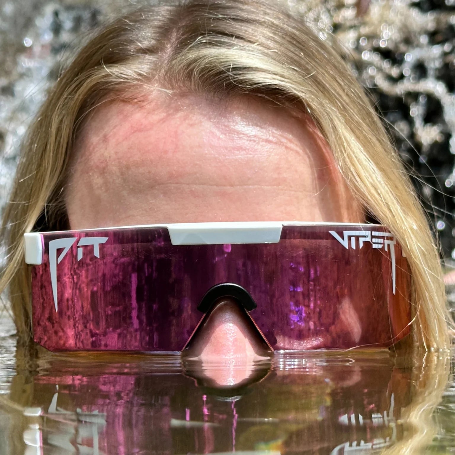 Pit Viper The Miami Nights Original 2.0 Sunglasses - HDPV Polarized Pink Lens