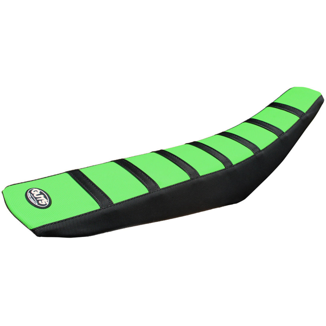 Guts Ribbed Velcro Cover Black/Green Top Kawasaki KX85 14-24
