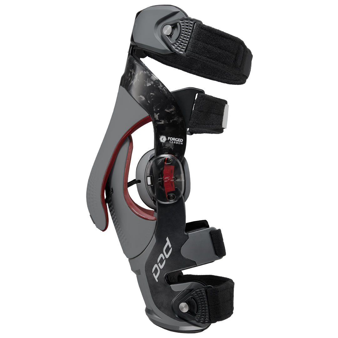 POD K8 3.0 Knee Brace Pair Carbon Black/Grey