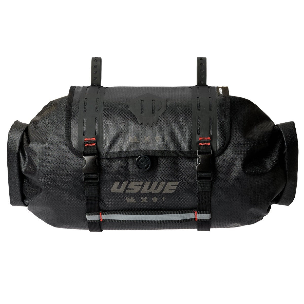 USWE Handlebar Roll-Top Bag + Holster 9L - Black
