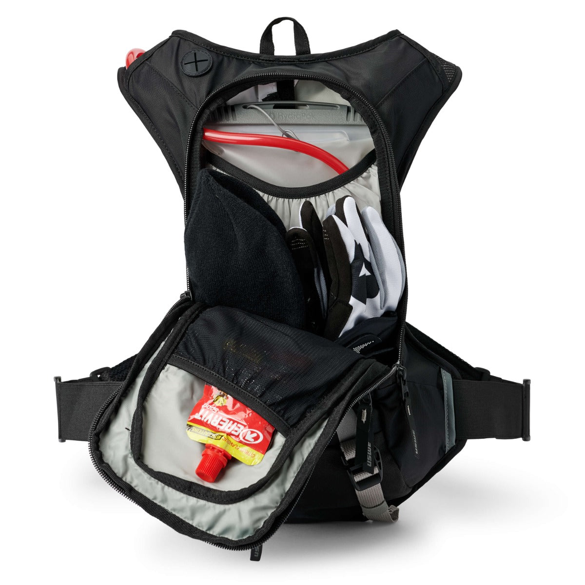 USWE Moto Hydro 8L Adventure Fit Hydration Pack - Black