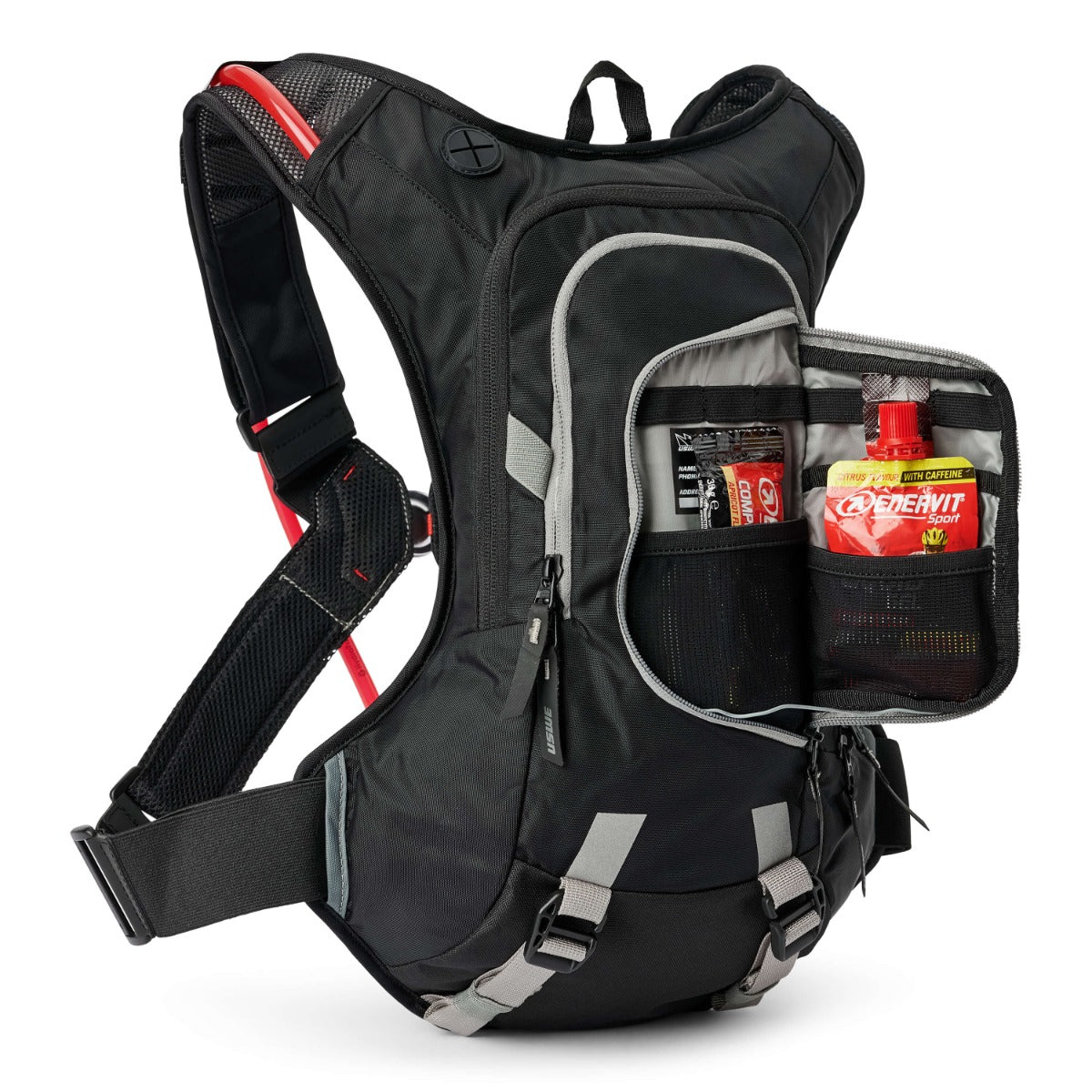 USWE Moto Hydro 8L Adventure Fit Hydration Pack - Black