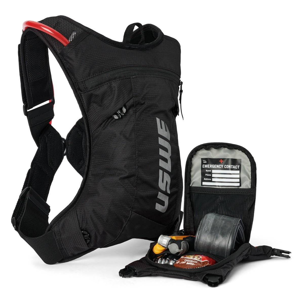 USWE MTB Hydro 3L Hydration Pack - Black