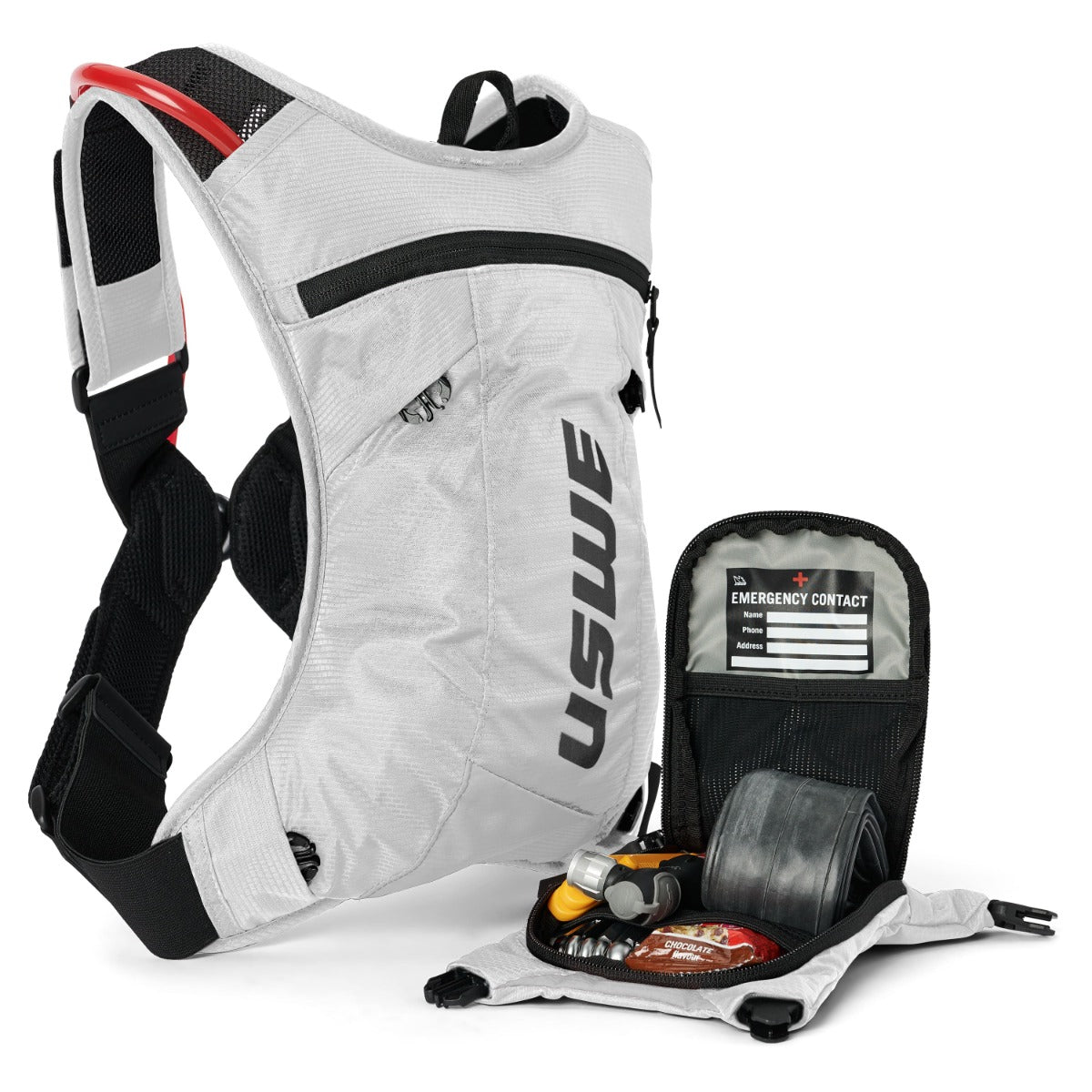 USWE MTB Hydro 3L Hydration Pack - White