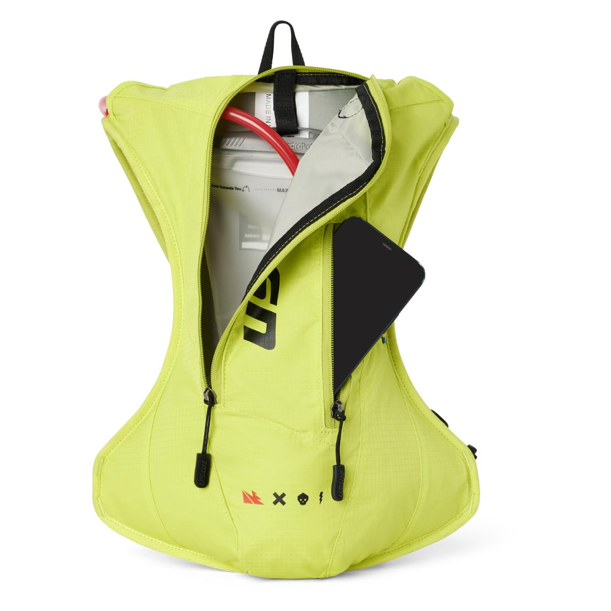 USWE Outlander Moto 4L Hydration Pack - Crazy Yellow
