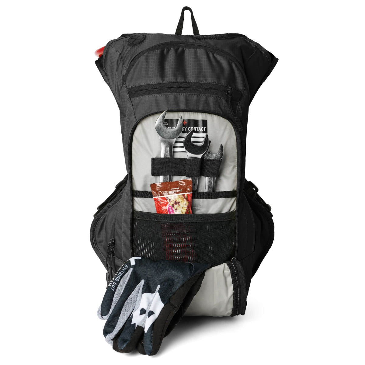 USWE Outlander Moto 9L Hydration Pack - Black